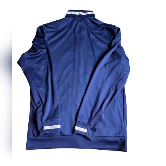Adidas Aeroready Navy Blue Track Jacket Size L - Picture 3 of 6